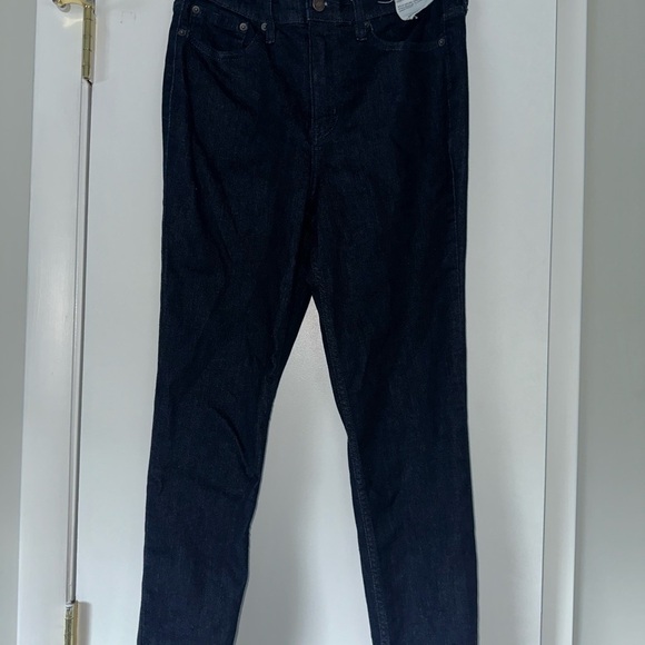 NWT Calvin Klein Jeans Women’s Dark Denim Size 30 high rise skinny - Picture 4 of 5